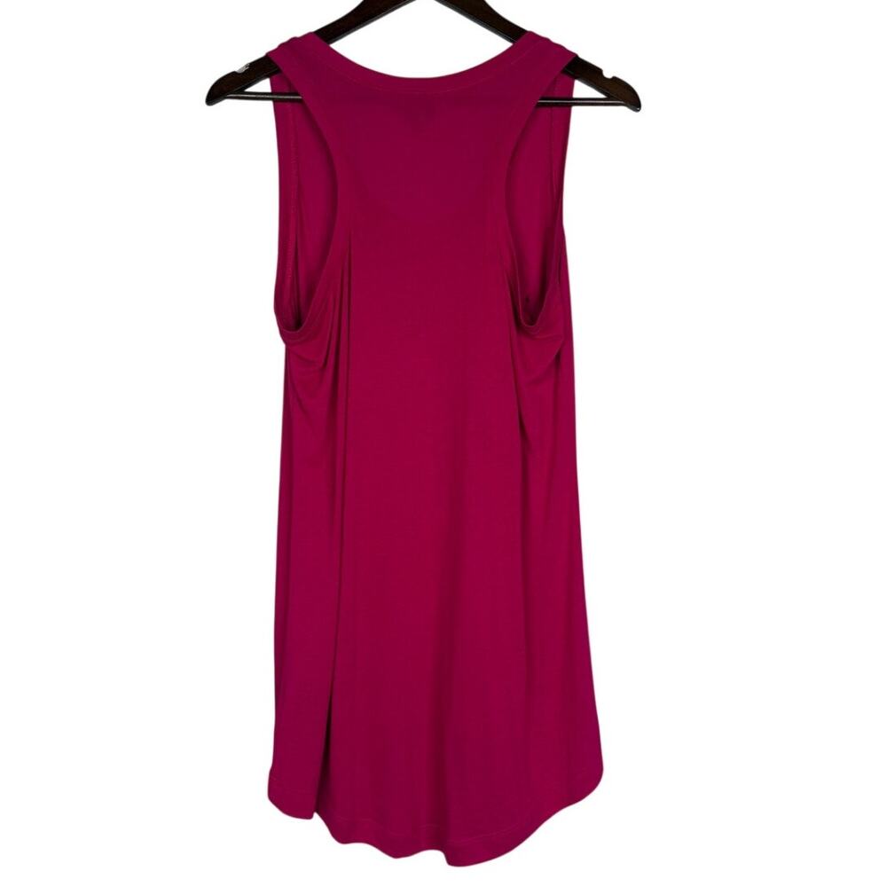 Mossimo Sleeveless Tunic Sequins Lightweight Tank Top Blouse M Fuchsia Pink - Picture 12 of 15